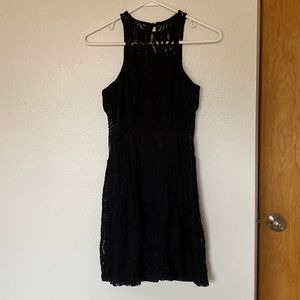 NSR little black dress with cutouts